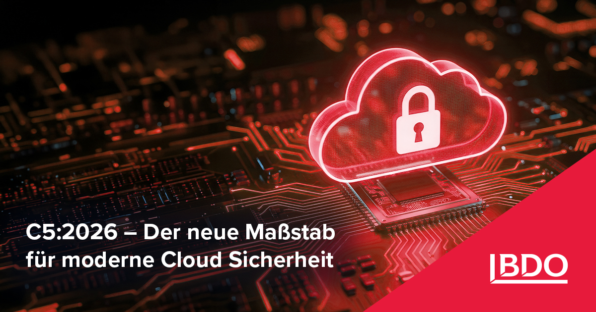 BDO AG Updates Cloud Security Standard C5:2026