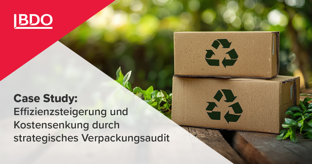 Verpackungsaudit: Effizienz & Kostensenkung – Case Study - BDO