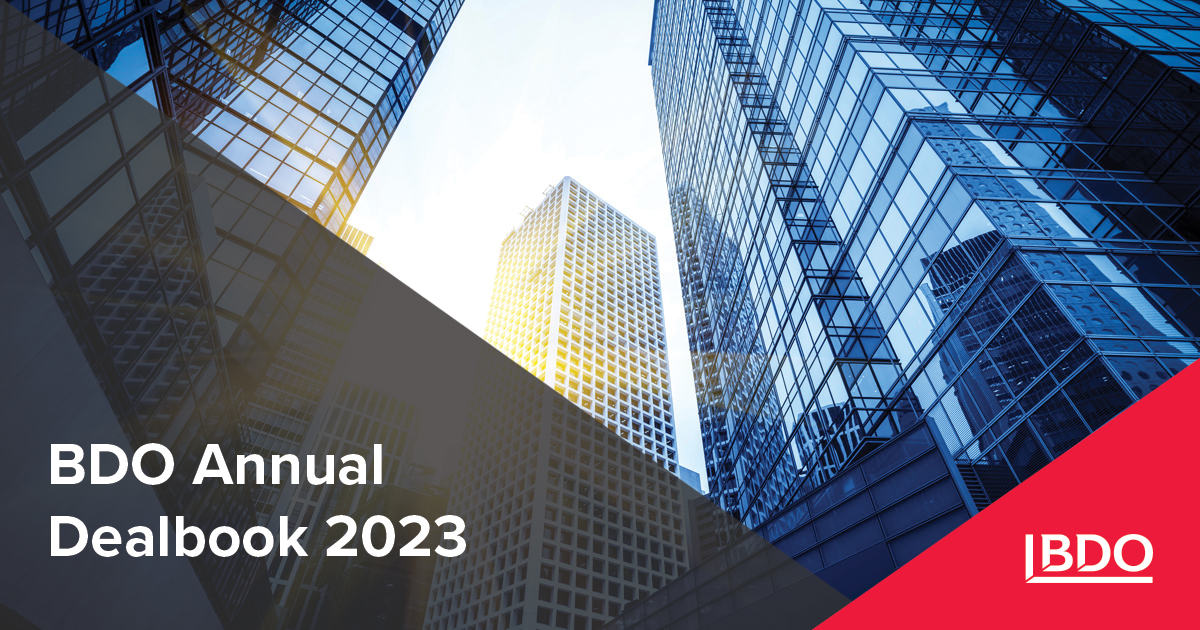 PEak News@BDO | Annual Dealbook 2023 - BDO