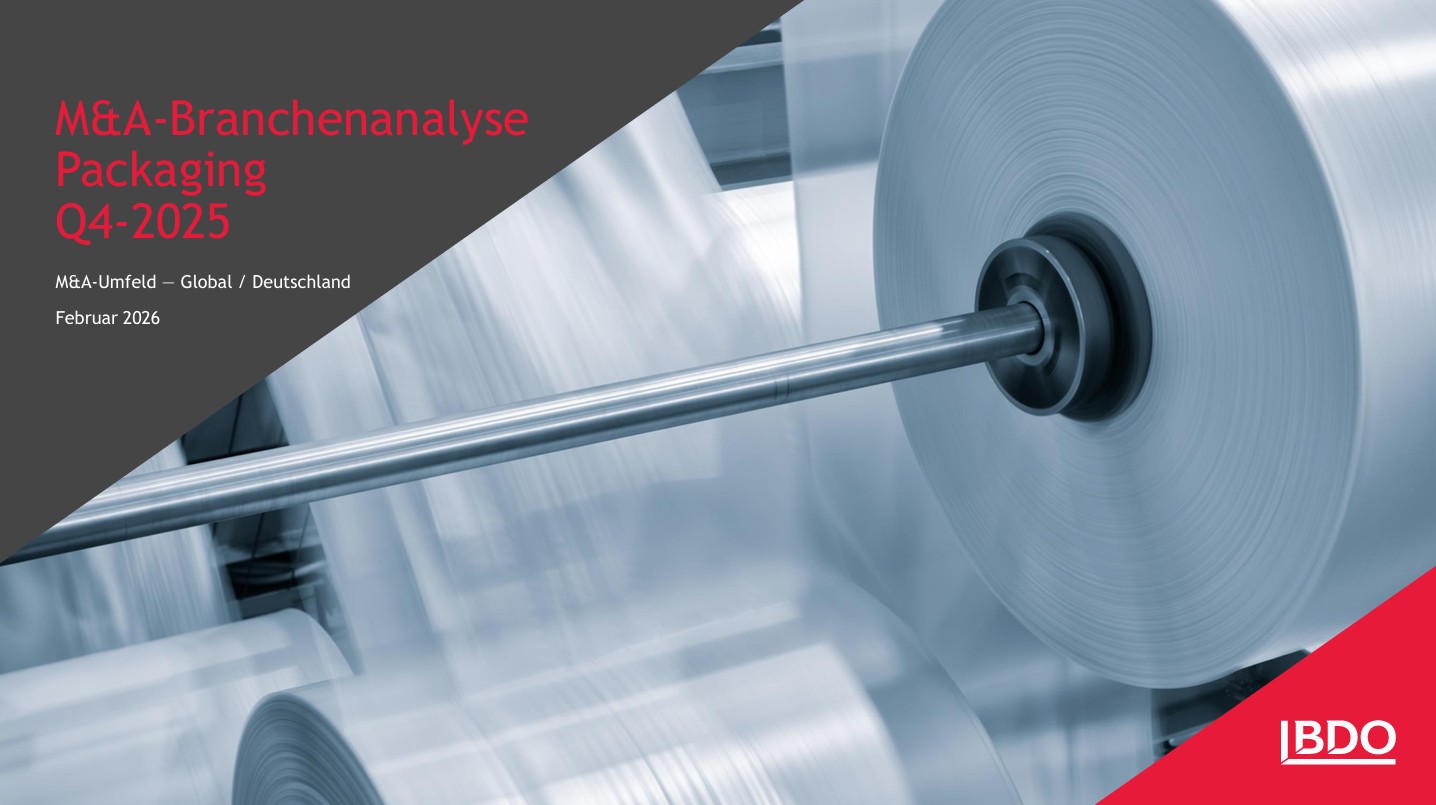 BDO-M-A-Branchenanalyse-Packaging-Q4-2025-Vorschau